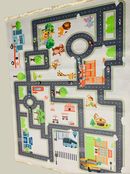 TAPIS CIRCUIT VOITURE 3en1 pour enfant